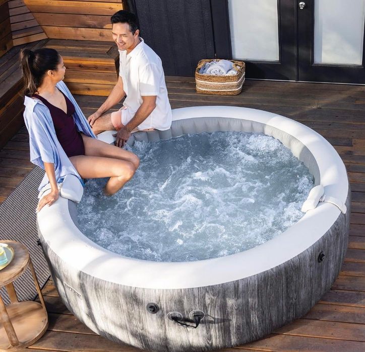 Intex SPA Insuflável circular Greywood Deluxe, 6 pessoas