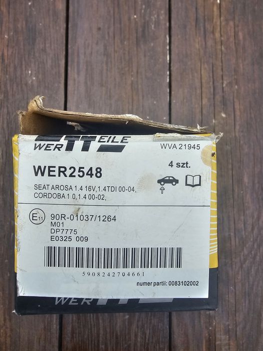 2 Tarcze hamulcowe plus klocki