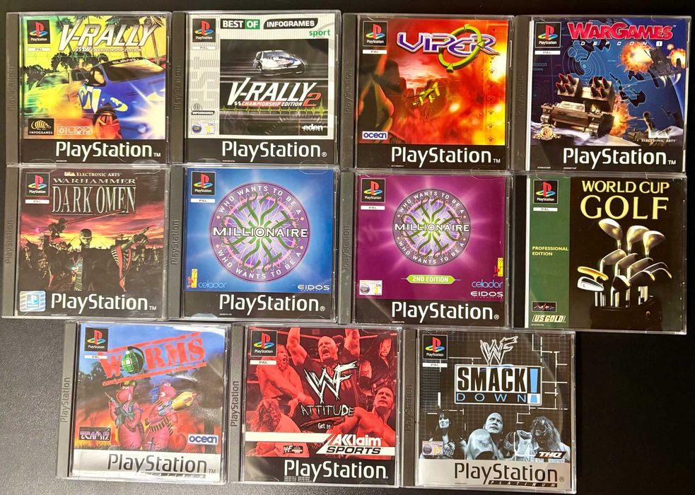 JOGOS PLAYSTATION 1 / PS1 (COMPLETOS) || Ler Descrição↓