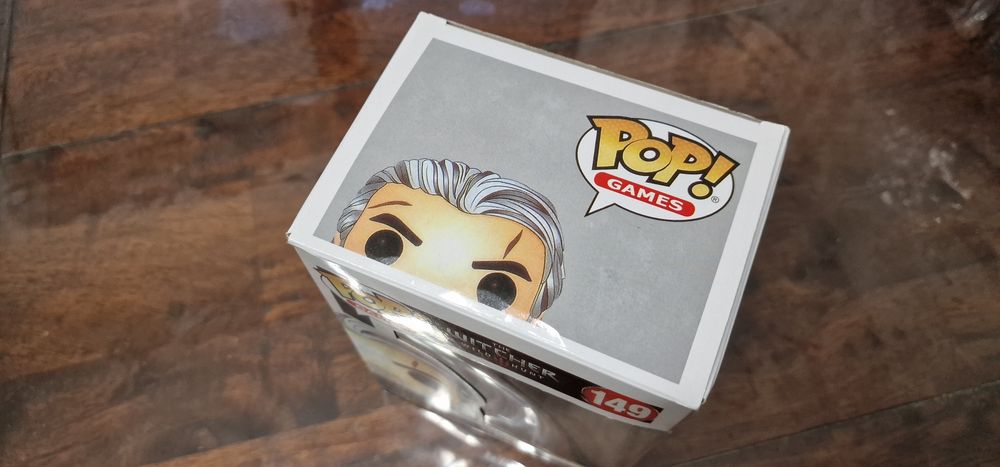 Wiedzmin funko pop geralt 149 figurka unikat. Idealna. Zapraszam