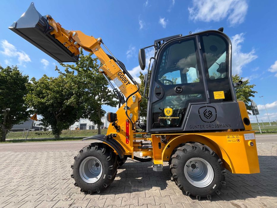 Niemiecka produkcja silnika - Miniładowarka GG06TC 600kg ładowność