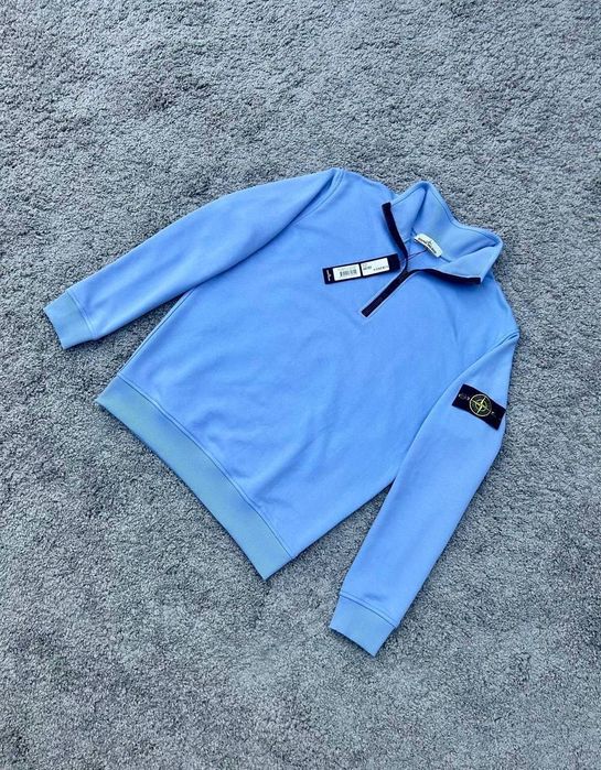 ‼️TOP‼️БЕЗ ПРЕДОПЛАТ‼️Мужская кофта полу замок стон Айленд Stone Island | мужская полу зипка стони Айленд | полу зип стоник | кофта 1/3 stone island |