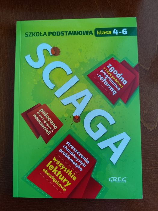 Sciąga język polski kl 4-6.