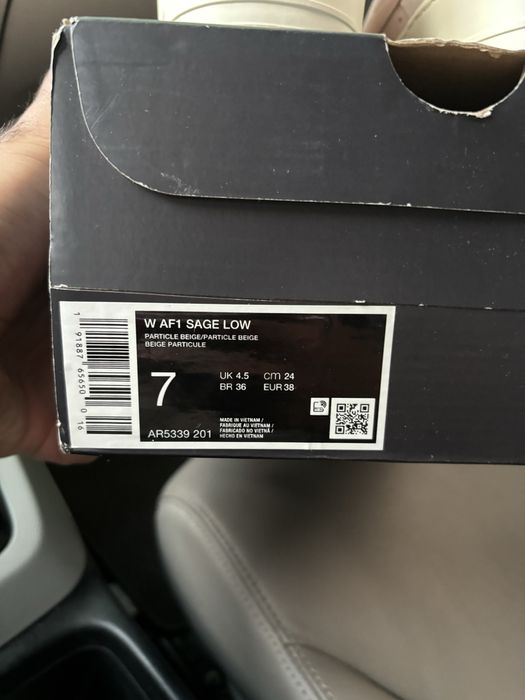 Женские Nike Air Force 1 Sage Low  Новые  Оригинал