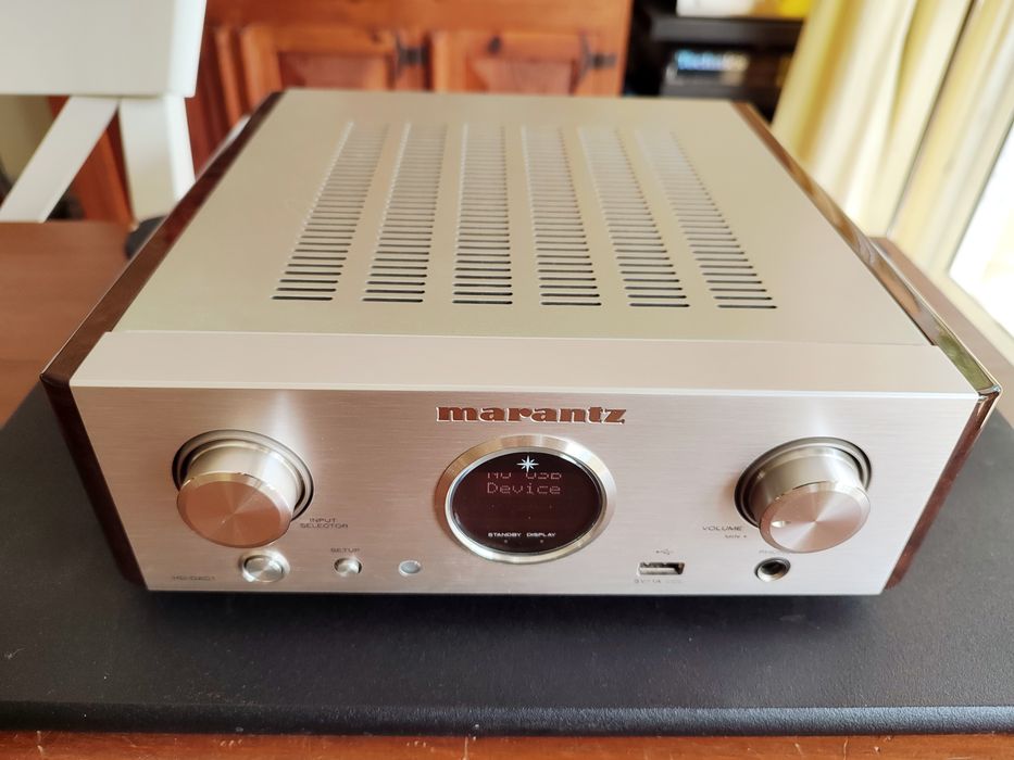 Marantz HD-DAC1 Silver USB-DAC Headphone Amplifier Hi-Resolution C/Novo!