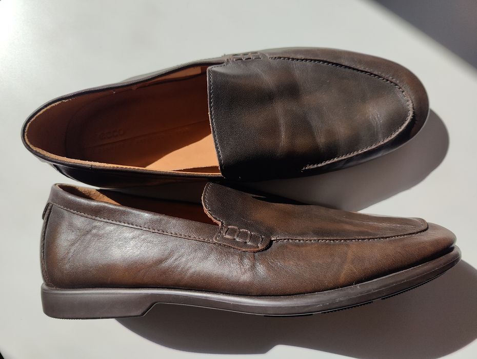 Туфлі лофери ECCO чоловічі