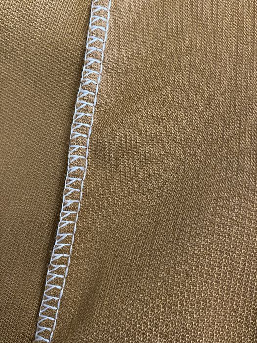 Вельветове плаття із завищеною талією, гірчичного кольору, розімр S