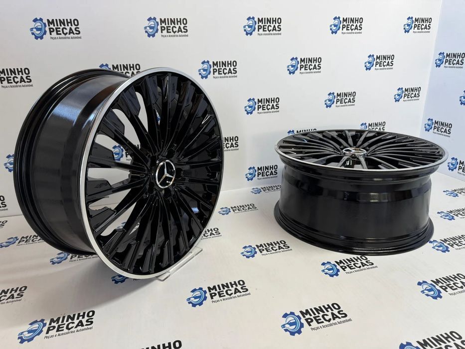 Jantes Look Mercedes New Turbine em 19 Preto Brilho