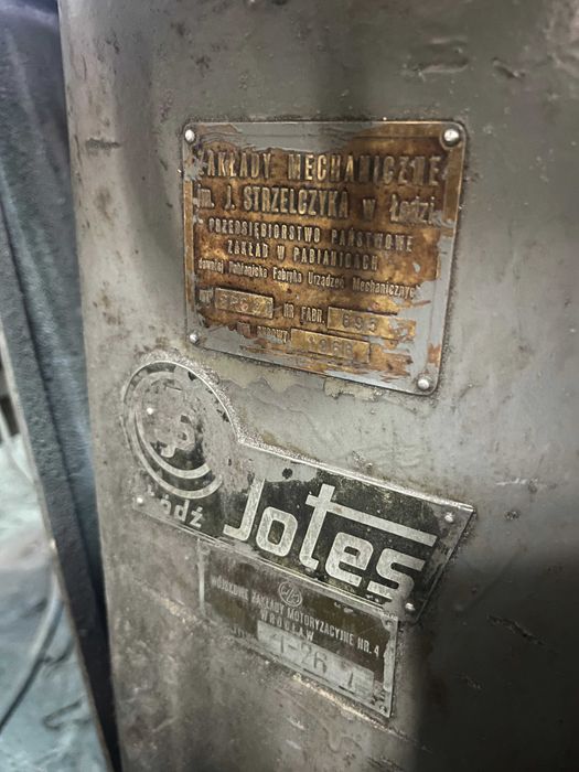 Jotes SPC20 - szlifierka płaszczyzn