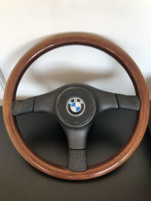 Volante Nardi Torino madeira muito raro BMW E34