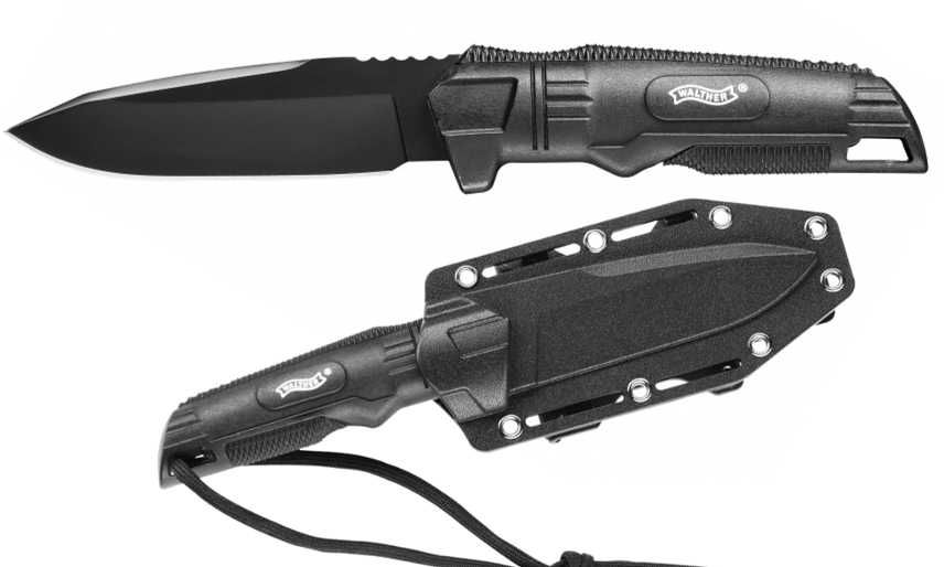 Walther BackUp 440 5.0720 Nóż ze stałą głownią i kaburą