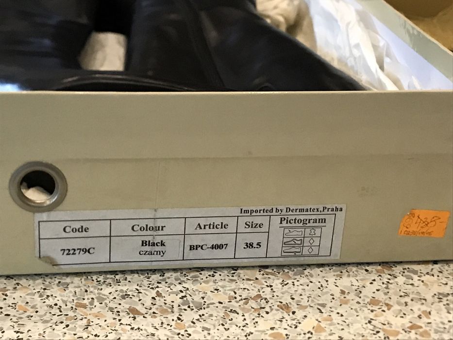 Kozaki botki na szpilce