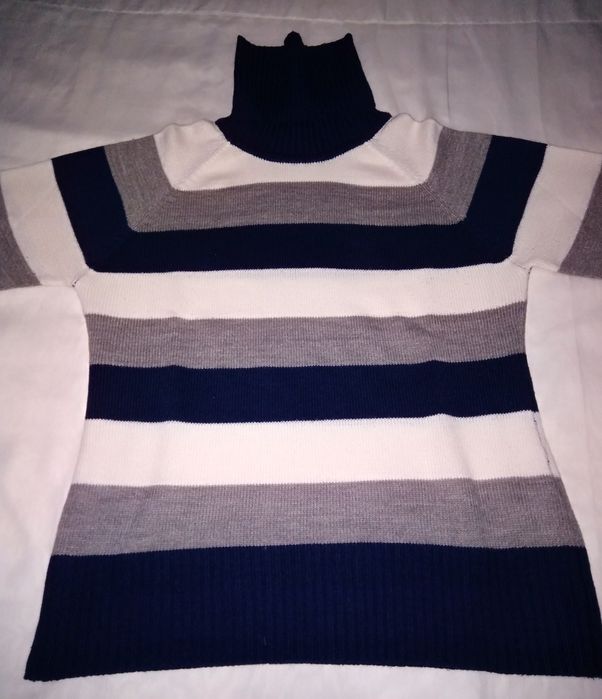 Camisola de Malha de gola alta