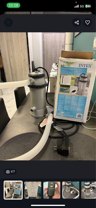 Podgrzewacz wody do basenu ogrodowego INTEX 28684