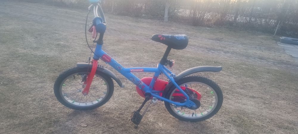 Rower dziecięcy do 6/7 lat niebieski