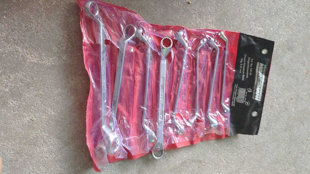 Conjunto de 8 chaves duplas luneta anel MANNESMANN