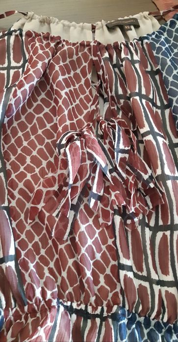 Vestido comprido de senhora marca Adolfo Dominguez