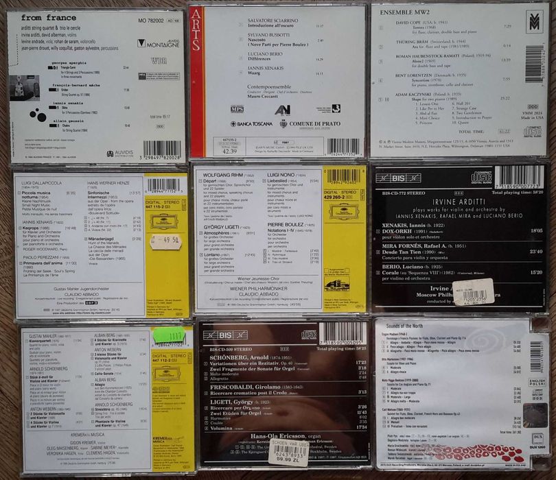 Muzyka współczesna na CD - różni kompozytorzy