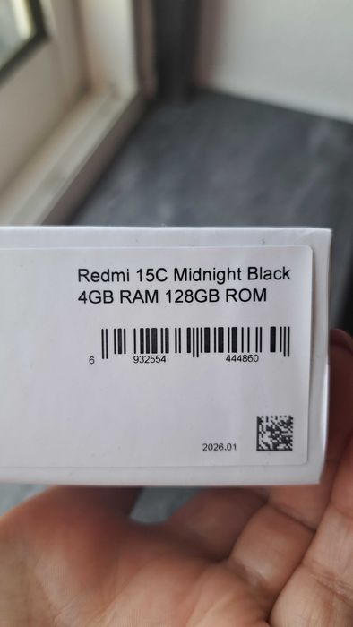 Smartphone XIAOMI Redmi 15C (6.9'' - 4 GB - 128 GB - Preto)