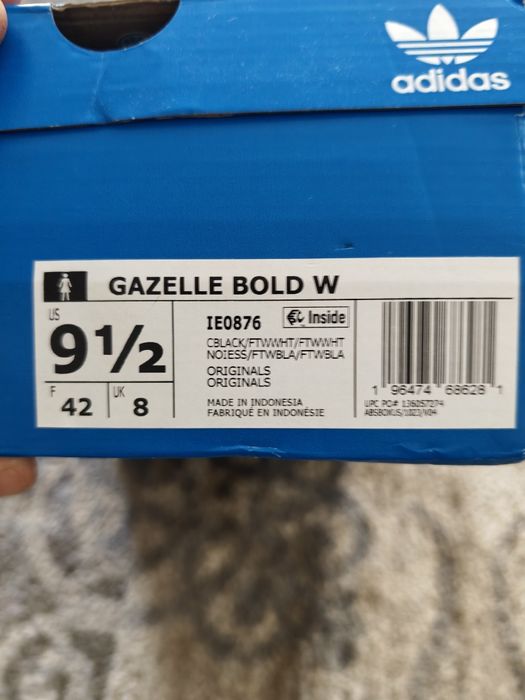 Кеди Adidas Gazelle Bold W 42