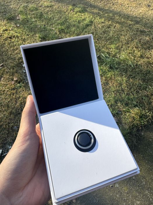 Oura Ring Gen3 Horizon Inteligentny pierścień srebro r.8 nowy okazja!