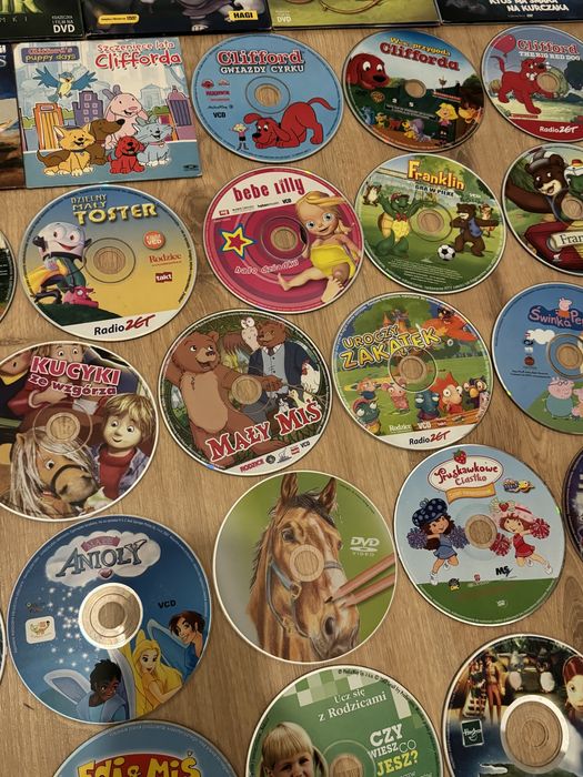 Zestaw bajek na płyty DVD CD