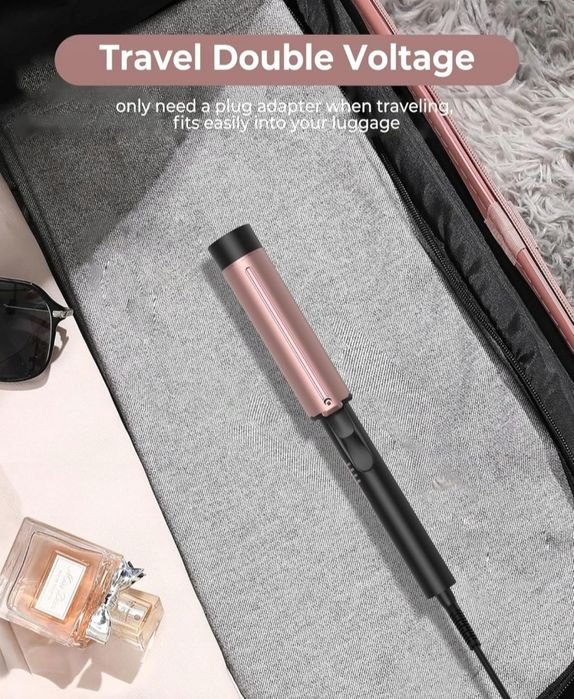 Lokówka ceramiczna UKLISS 40mm 4 temperatury 140°C-200°C DUŻE LOKI