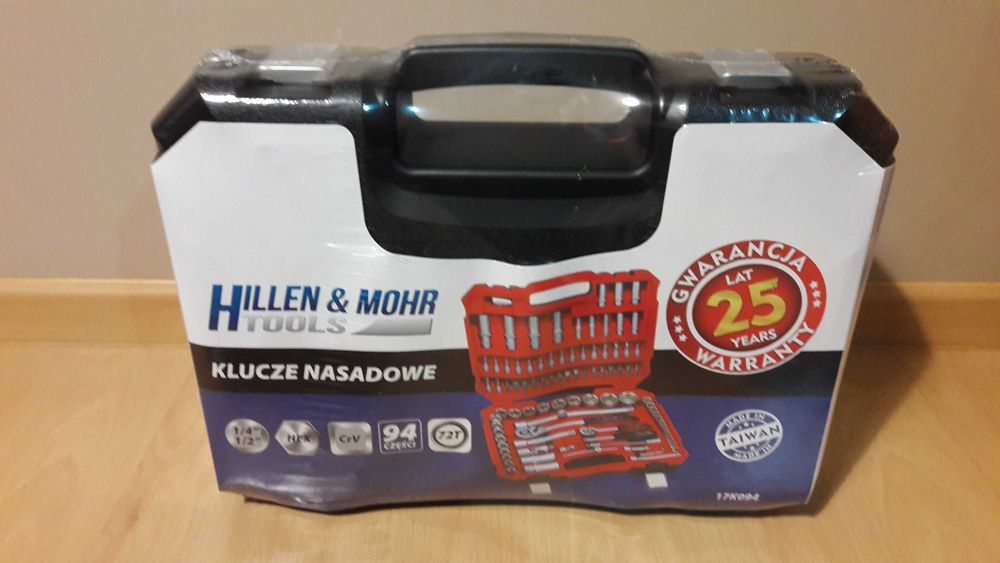 Nowy zestaw kluczy nasadowych Dedra 17k094 okazja