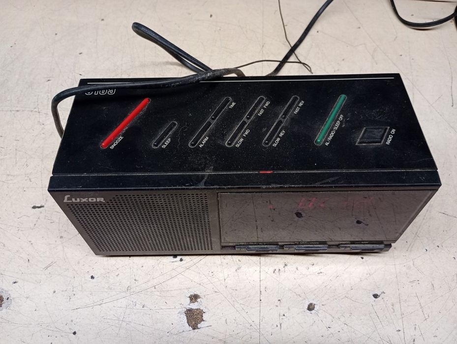 Radio budzik luxor 9169