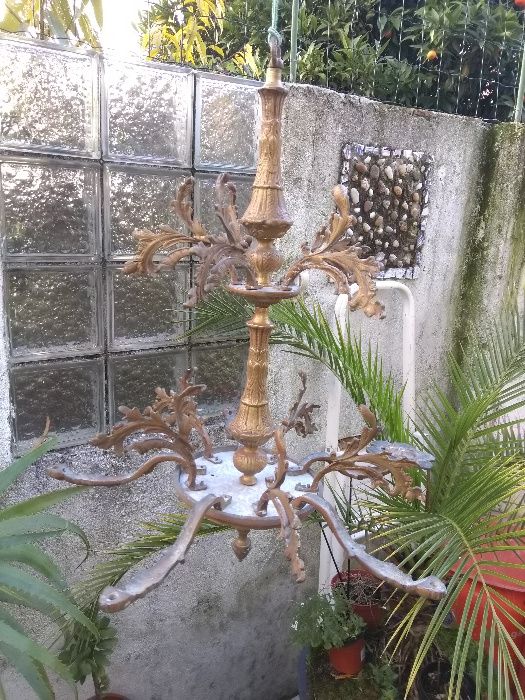 Candeeiro de tecto em Bronze