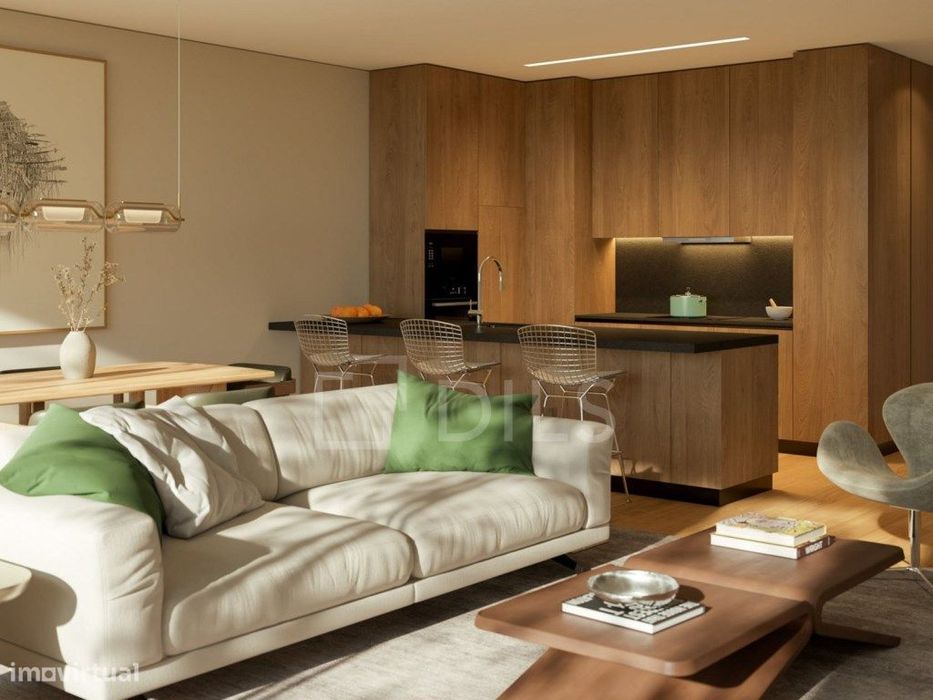 Apartamento T2 com jardim na Foz do Douro