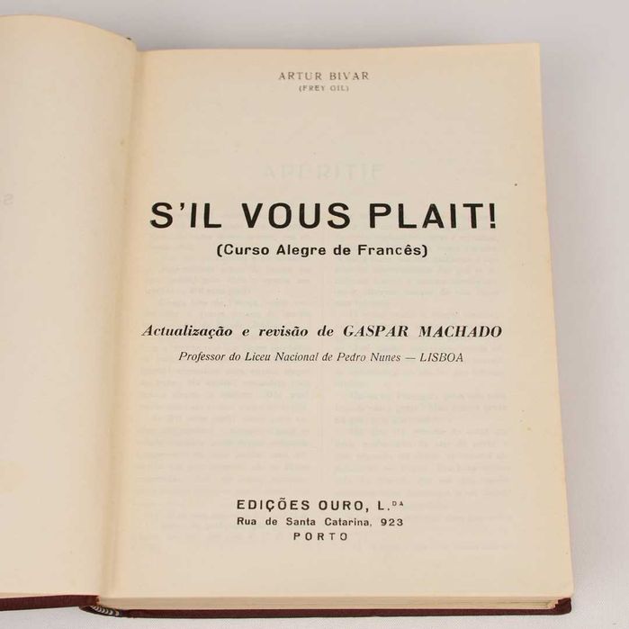 Livro "S'il Vous Plait!" - Curso Alegre de Francês