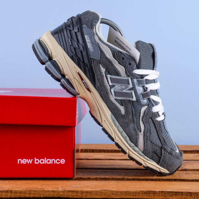 (2305) Кросівки New Balance 1906D сірі замшеві (36,37,38,39,40,41,43,44) нб nb В'єтнам