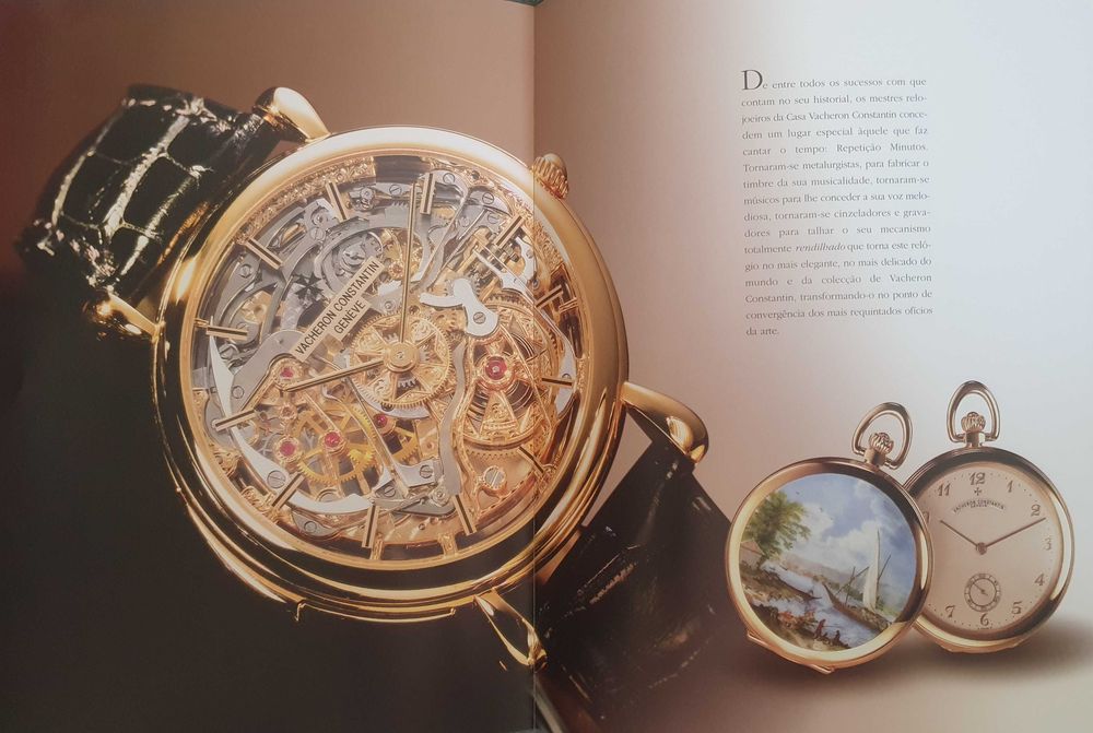 Vacheron Constantin Genève - Catálogo de relógios Premium - Ano 2000