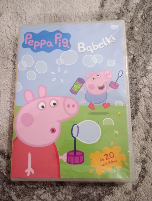Peppa Pig Bąbelki Dvd Folia!