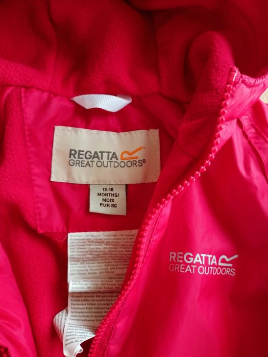Regatta 86 wodoodporny miękki ocieplony kombinezon pajac