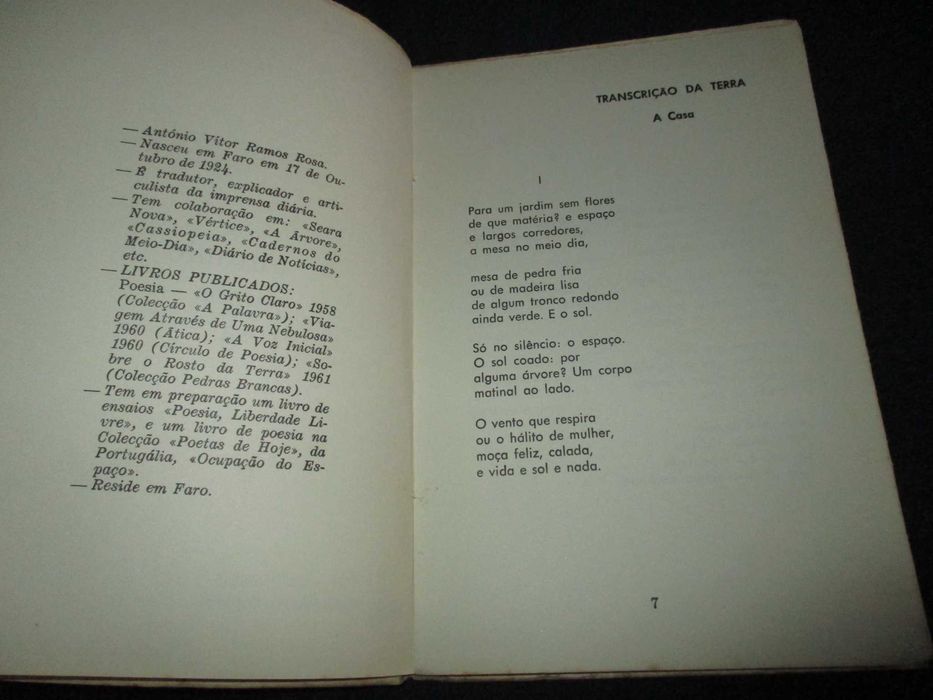 Livro Poesia e Tempo Antologia 1962