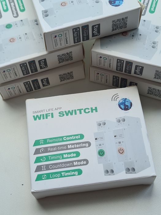 WiFi реле 1-63А TOMZN TOB9-VAP