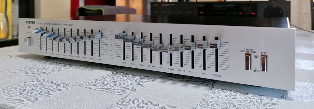 Excelente Equalizador Tensai TQ-200, Em Excelente Estado, (Como Novo)