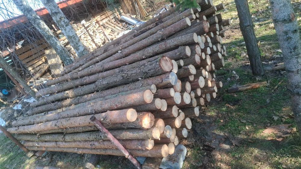 Stemple, kołki budowlane drewniane