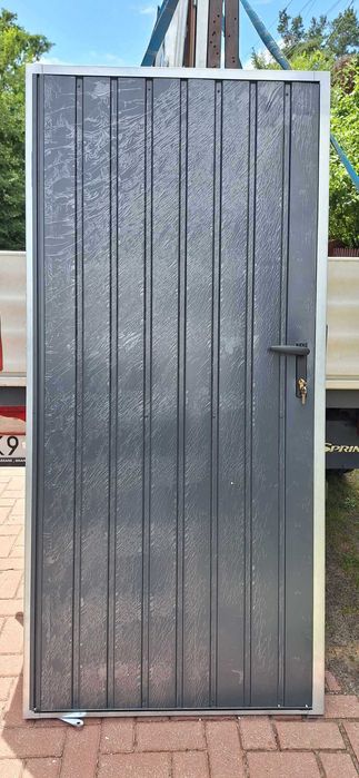 Drzwi zewnętrzne stalowe na wymiar 100 x 210 cm Dostawa Gratis