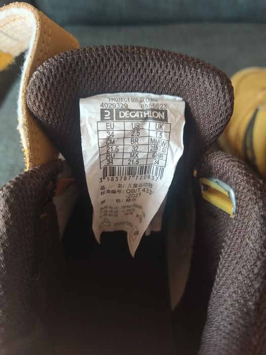 Botas criança Newfeel Decathlon tamanho 34