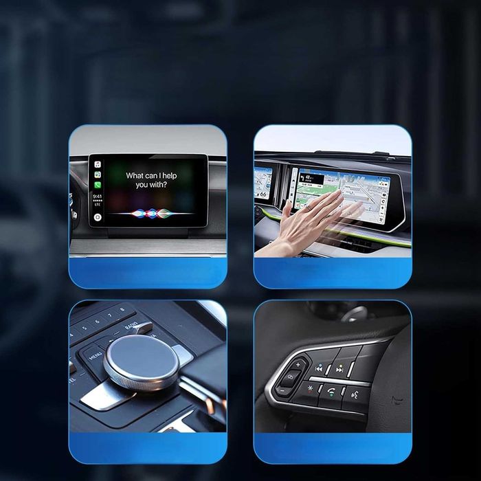 Adapter Moduł Bezprzewodowy 2w1 CarPlay Android Auto Dongle 5GHz