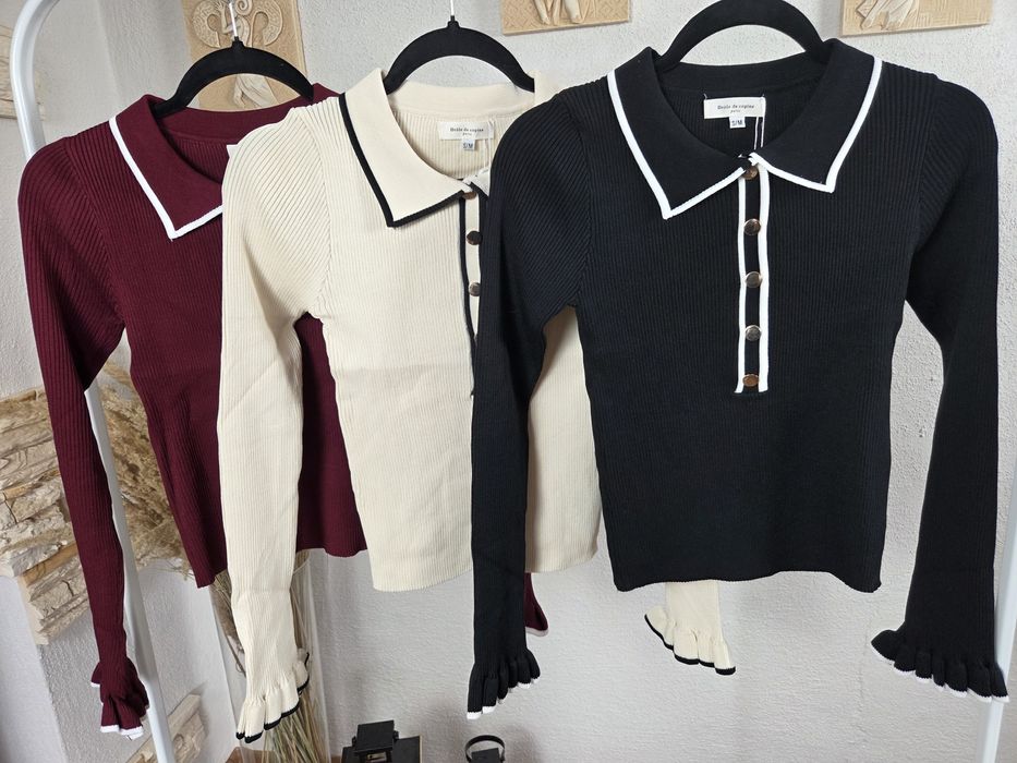 Damska dzianinowa bluzka