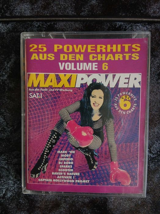 Maxi power Scooter,Mark Oh,Dj Bobo itd składanka kaseta