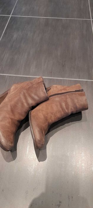 Botas em Pele da Ecco