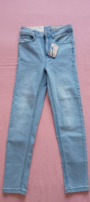 Jeansy dziewczęce 140 pepperts NOWE