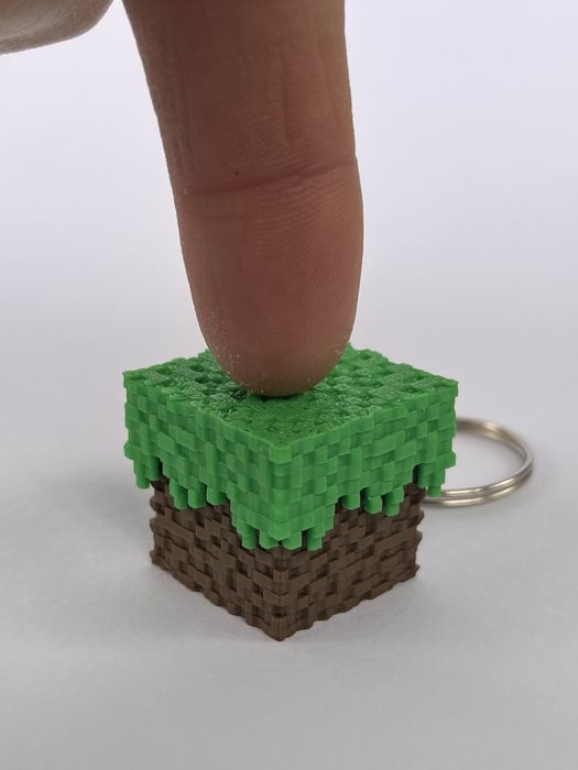 Porta chaves cubo Minecraft