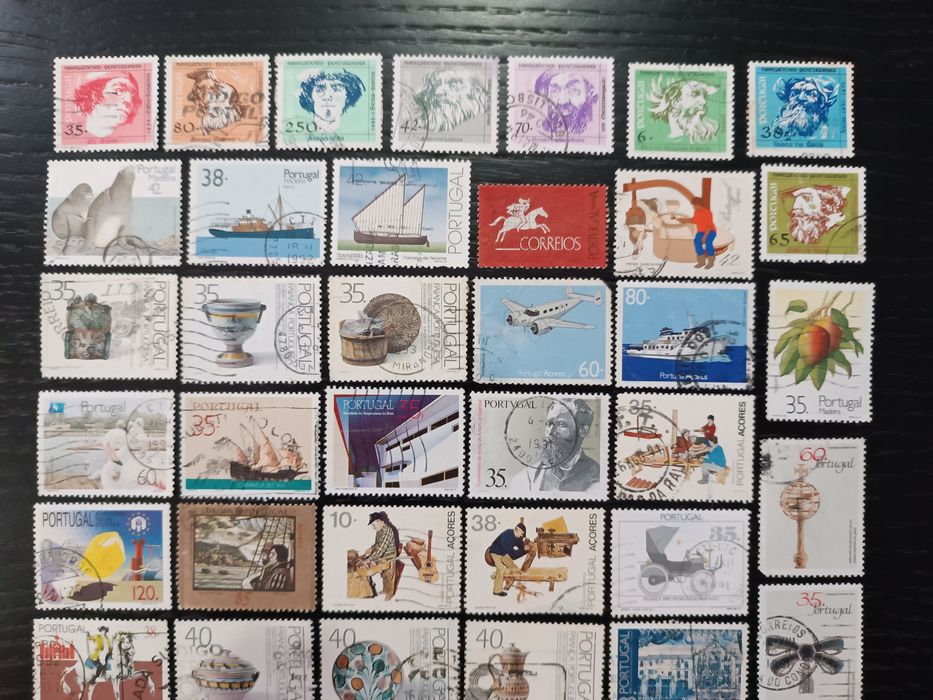 Selos de Portugal, 50 selos de 1991 a 1993