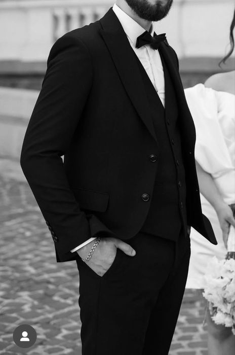 Костюм класичний чоловічий чорний